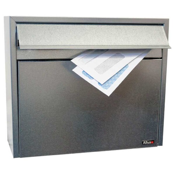 Allux Allux Series LT150 Wall Mount Mailbox in Galvanized ALX-LT150-GAL - main